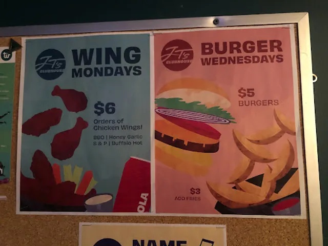 JT’s Clubhouse & Pub (Located in Triwood Community Association)