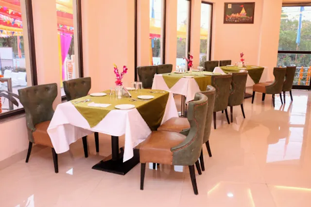 Shubh cafe and pure veg restaurant.