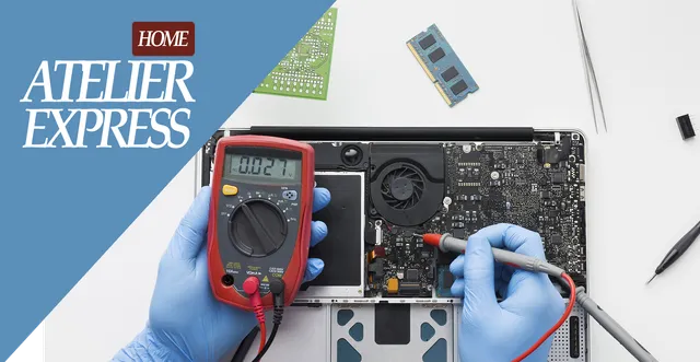 ATELIER EXPRESS - DÉPANNAGE INFORMATIQUE MAC / PC . Techniciens certifiés Apple et Microsoft