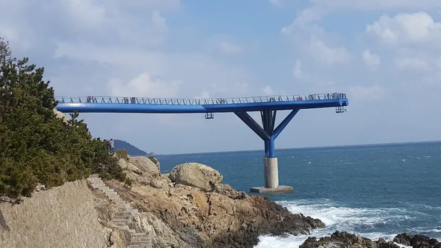 해운대블루라인파크 다릿돌전망대