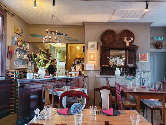 Waterside seafood restaurant