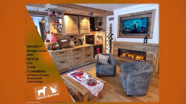 "Côté piste" COURCHEVEL Isard