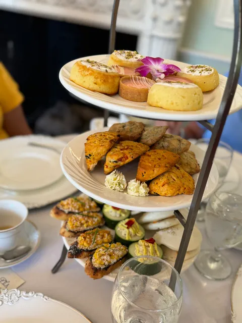 Tea at Glen Eyrie Castle