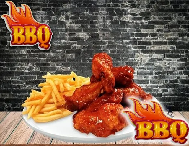 Alitas a la BBQ AL PASO