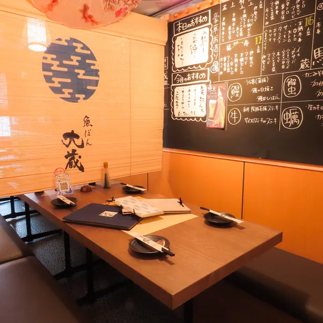 Fresh fish and sake Uopon Okura