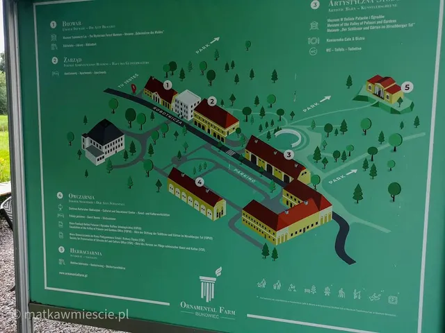 Bukowiec. Folwark i Park. Tajemniczy Las.