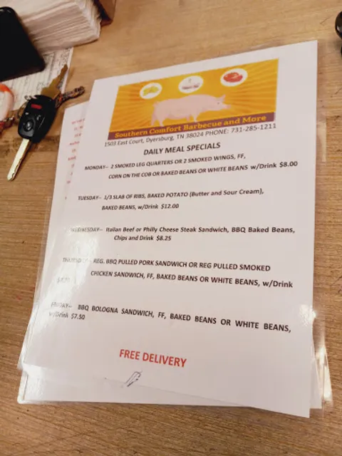 Southern Comfort BBQ and More