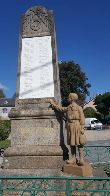 Gentioux-Pigerolles war memorial