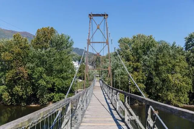 Historic Buchanan Swinging Bridge