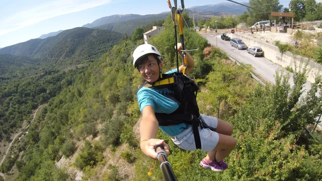 Zip-line ‘Volo dell’angelo’