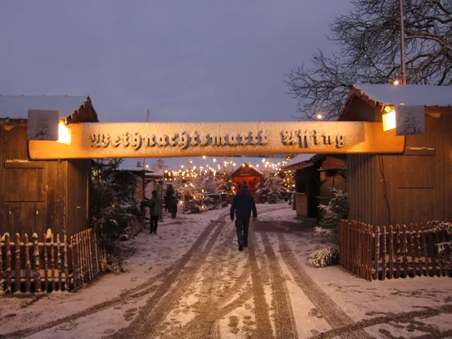 Christmas market in the courtyard Affing e.V.