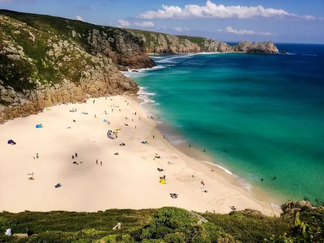 Porthcurno Beach