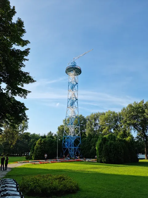 Parachute Tower in Katowice