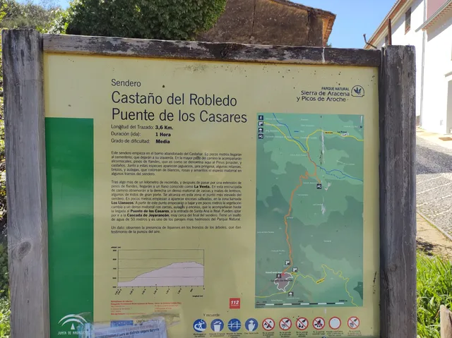 Sendero Castaño de Robledo - Puente de los Casares