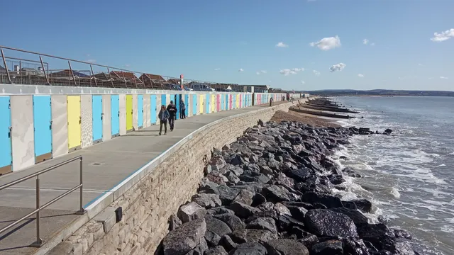 New Beach Huts, Milford on Sea