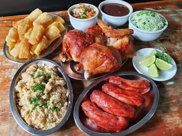 Que delicia frango assado & hambúrgueria