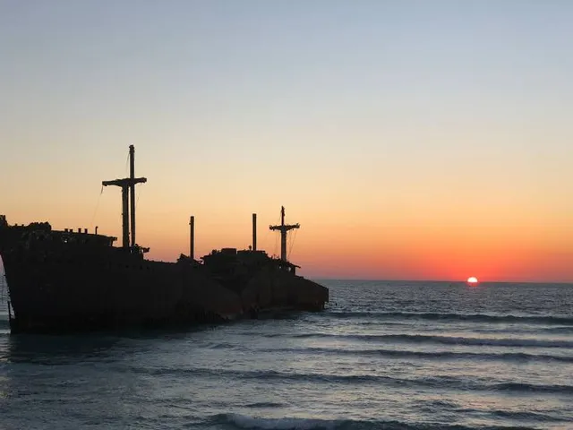 Greece Ship Beach Park