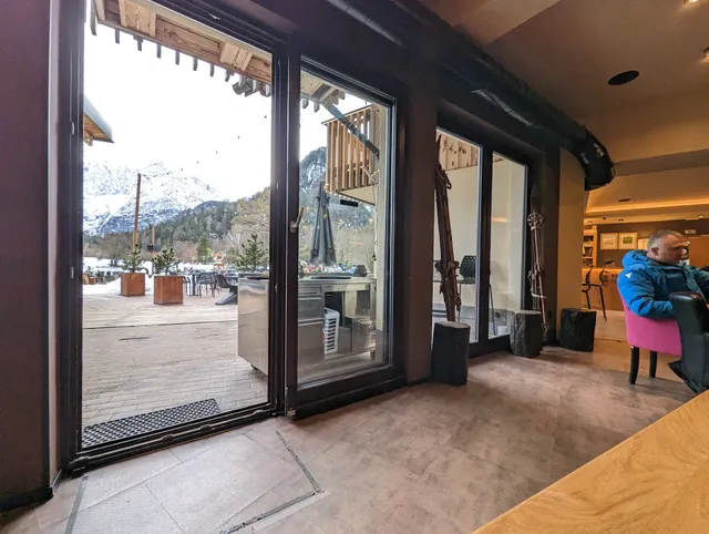 Jasna Alpine summer restaurant