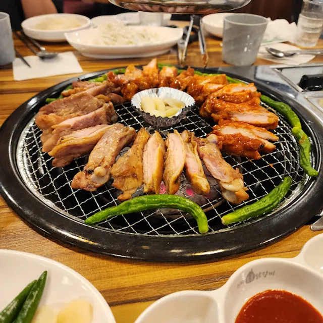진미숯불닭갈비 답십리13호점