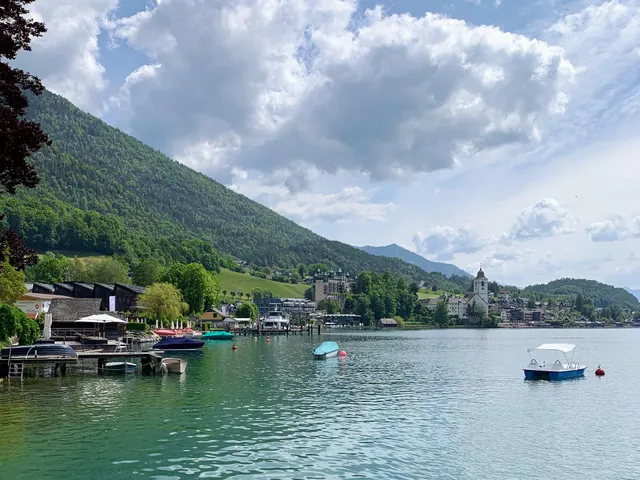 Fahrradfähre Greinz Abersee - St. Wolfgang