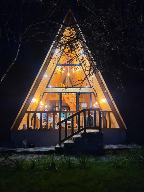 Casa - Cabana Tip A Frame, Cerna, Vaideeni, Valcea