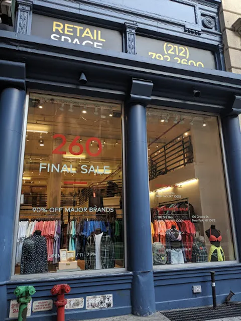 260 Sample Sale, Final Sale