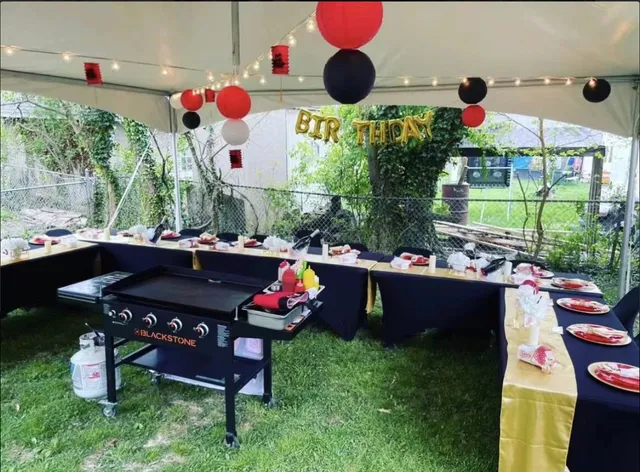 Hibachi UandMe | Backyard party catering