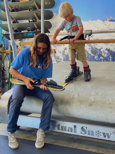 Virtual Snow ❄️ Indoor Ski and Snowboard Training