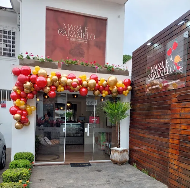 Maçã e Caramelo São Caetano - Doceria Saudável - Doces sem açúcar, glúten e lactose