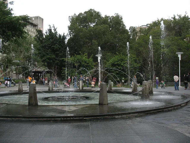 Beitou Park Fountain
