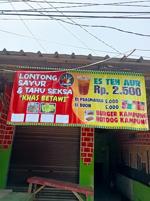 Nasi uduk + Lontong sayur betawi jengkol bewe