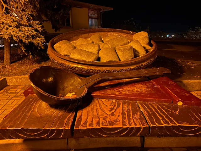 Memorial Sign to the Poltava Galushka