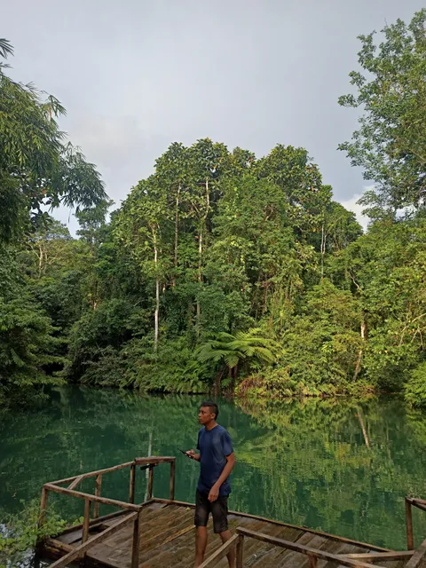 Blue Lake Central Lombok