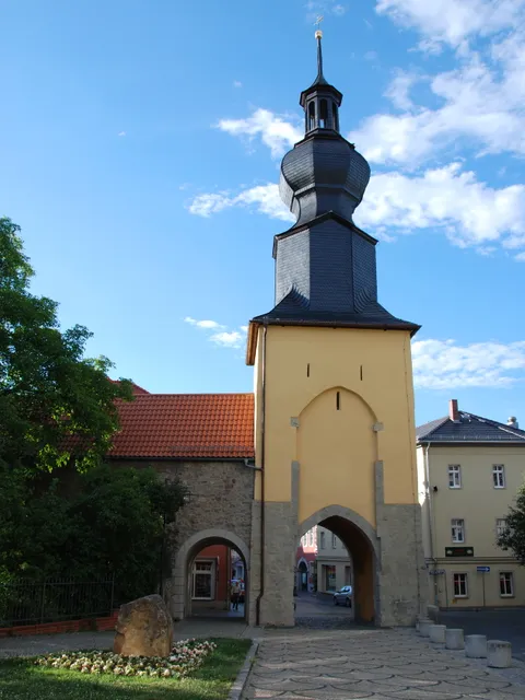 Oberes Tor mit Erlebnisausstellung