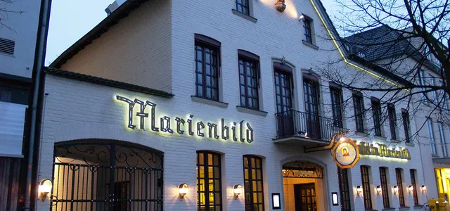 Gaffel im Marienbild