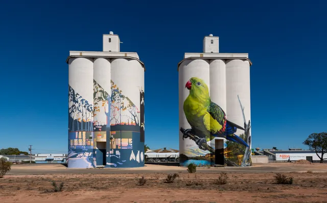 Waikerie Silo Art