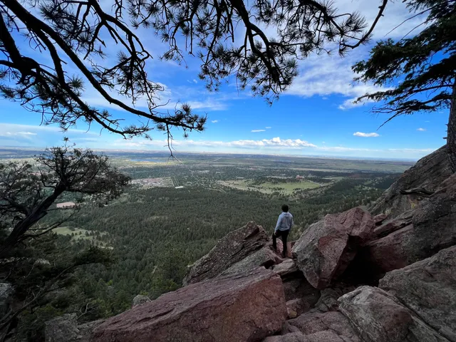 First and Second Flatirons Loop trailhead