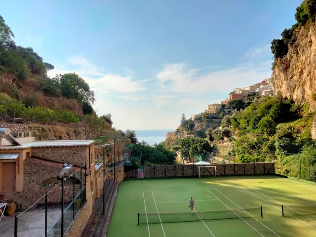 Tennis on the seventh floor