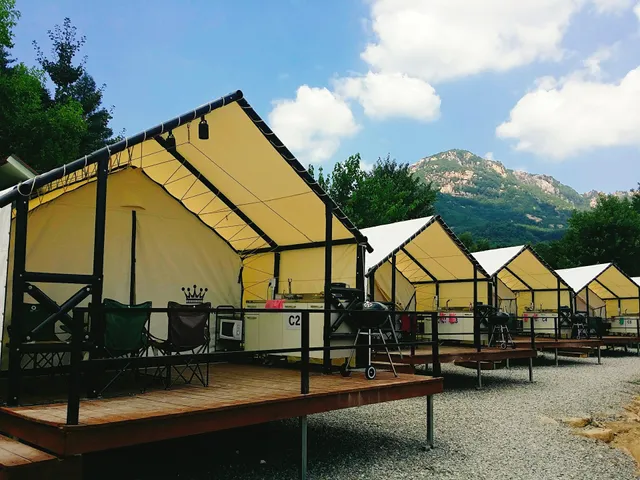 바람흔적 글램핑 카라반