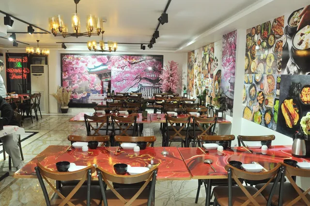 Korean and Chinese foods