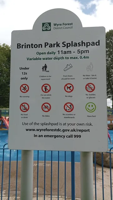Brinton Park Splash Pad
