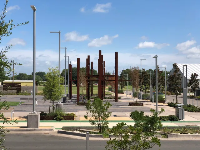 East Bank District & Plaza