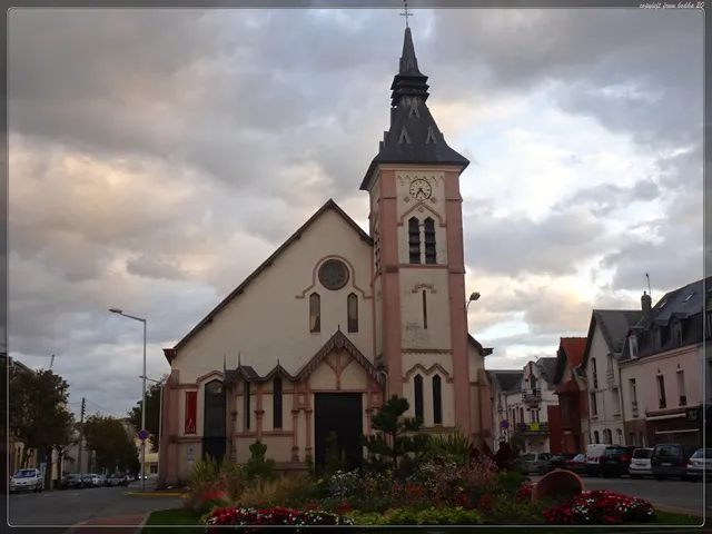 Notre-Dame-des-Sables Catholic Church at Berck-Plage of Berck