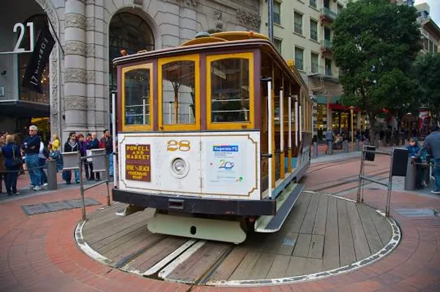 Powell/Mason Cable Car Turnaround