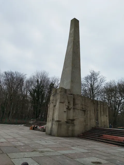 Monument of Poland Marrying the Sea in Kołobrzeg