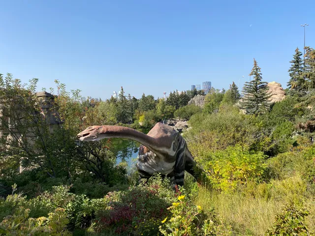 Calgary Zoo Prehistoric Park Bridge
