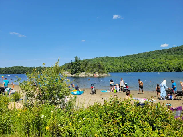 Stukely Beach in Mont-Orford National Park
