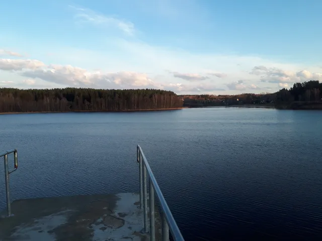 Zarasaičio ežero paplūdimys