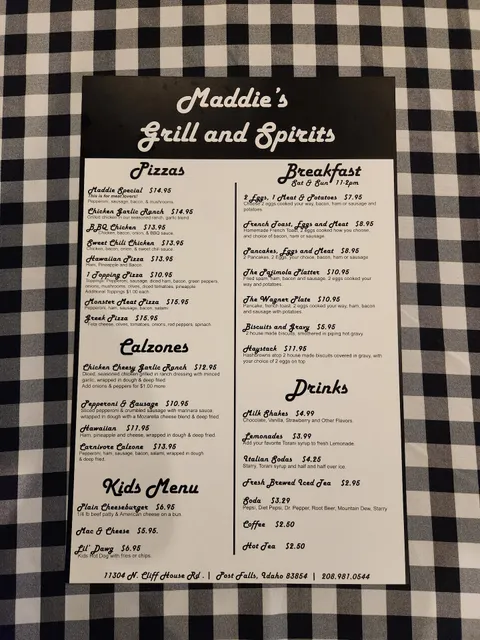 Maddie's Grill and Spirits