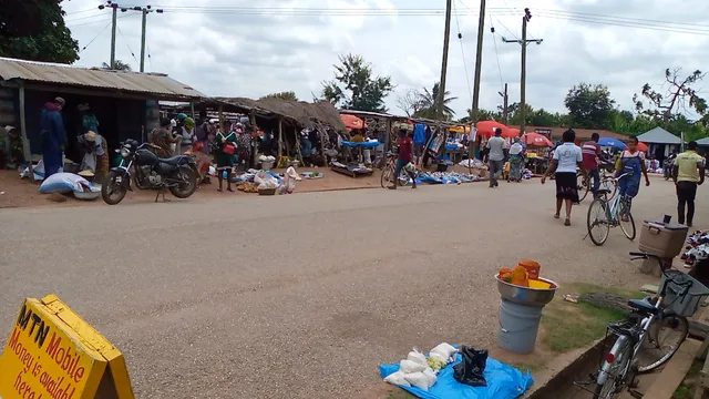 Nsawkaw Market